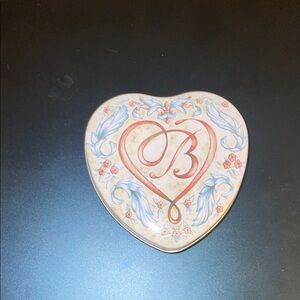 Vintage Brighton Collectible Heart-Shaped Tin